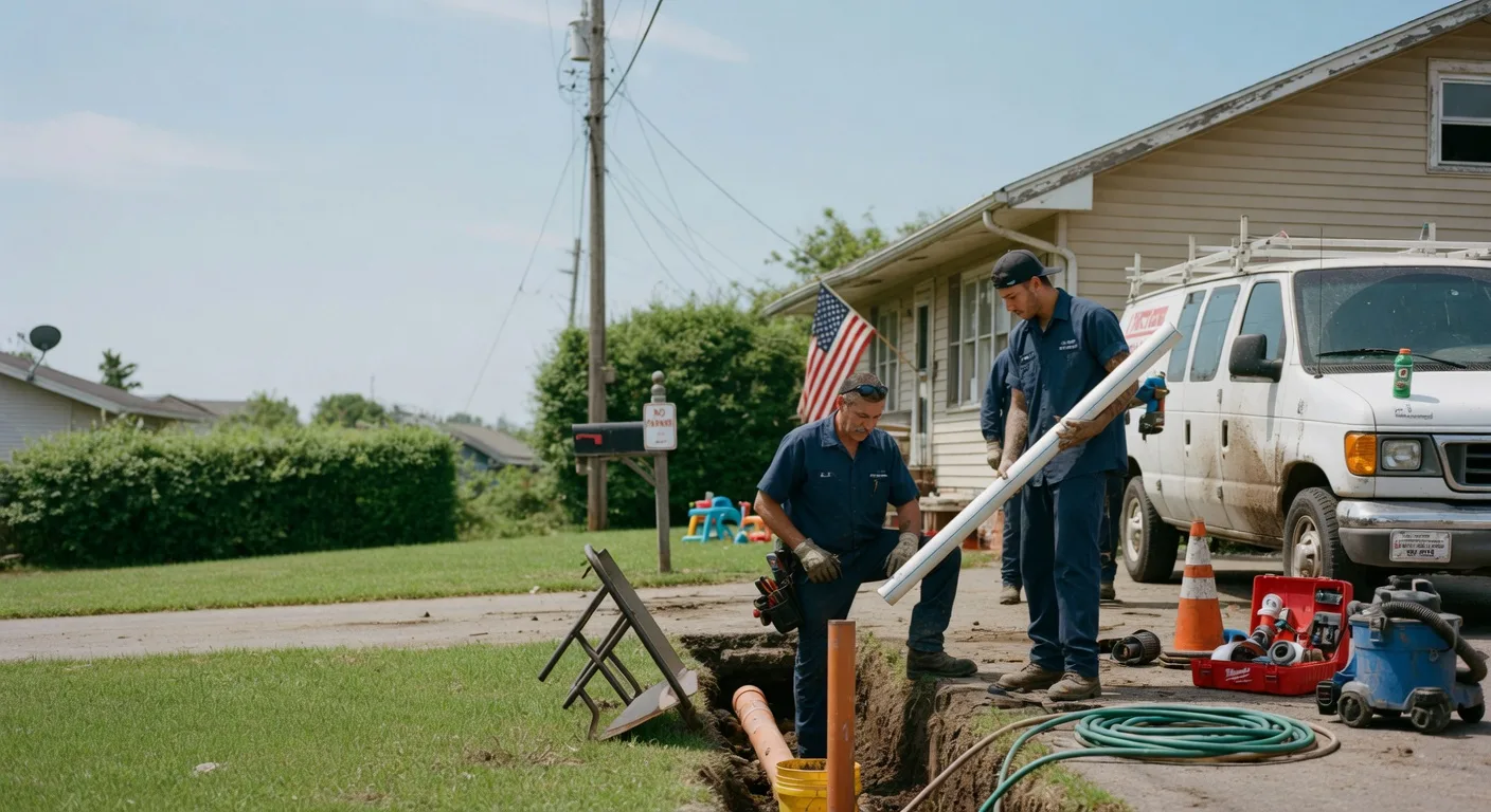 Sewer Line Inspection in Houghton Lake Heights, MI